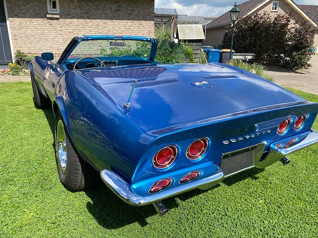 Chevrolet - corvette - c3 - cabrio- 1968 - uniek - afbeelding 23 van  29