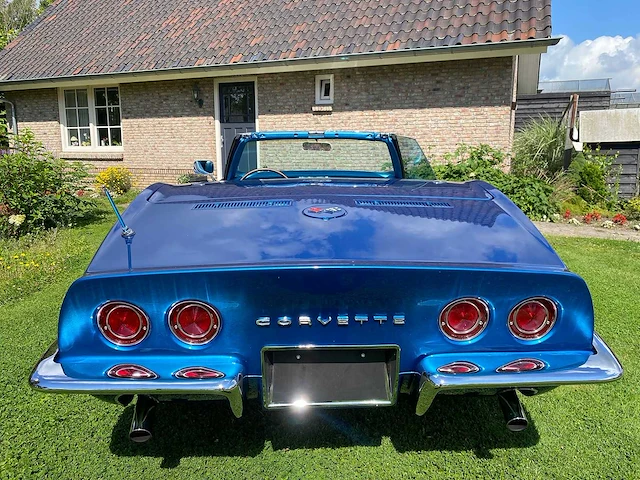 Chevrolet - corvette - c3 - cabrio- 1968 - uniek - afbeelding 24 van  29