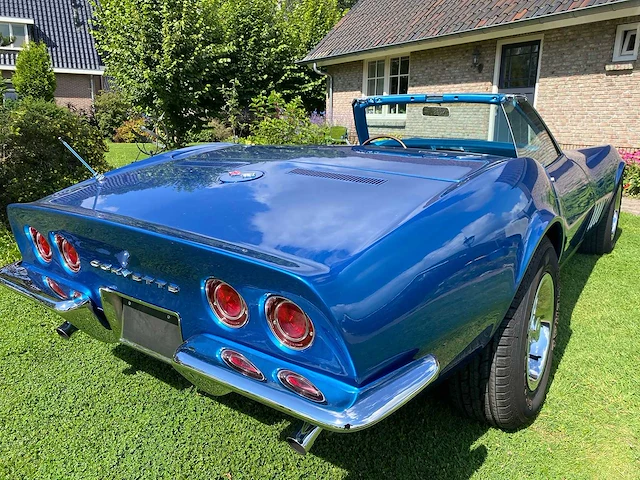 Chevrolet - corvette - c3 - cabrio- 1968 - uniek - afbeelding 25 van  29