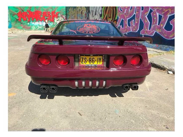 Chevrolet 1984 corvette c4 custom personenauto - afbeelding 10 van  16