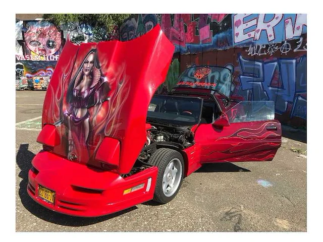 Chevrolet 1984 corvette c4 custom personenauto - afbeelding 11 van  16