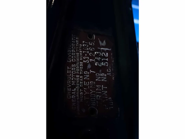 Chevrolet 210 deluxe coupe 236ci i6 - 1953 - afbeelding 84 van  90