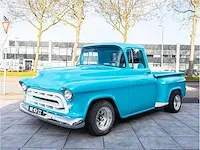 Chevrolet 3100 pick up truck automaat 1957 volledig gerestaureerd oldtimer, be-83-22 - afbeelding 2 van  43