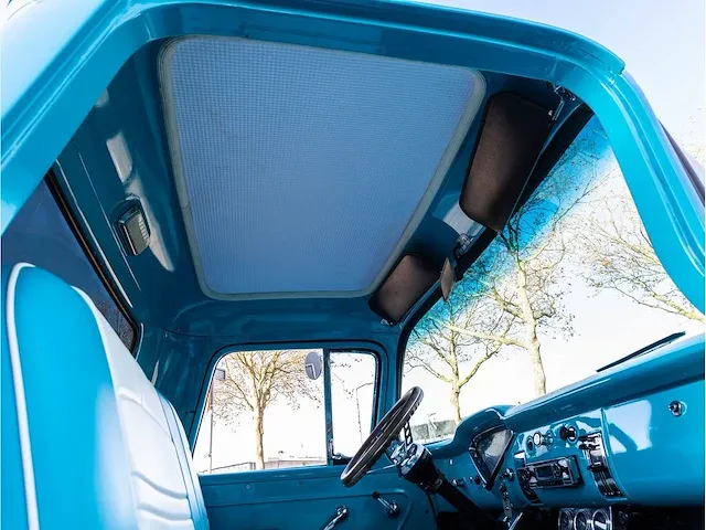 Chevrolet 3100 pick up truck automaat 1957 volledig gerestaureerd oldtimer, be-83-22 - afbeelding 20 van  43