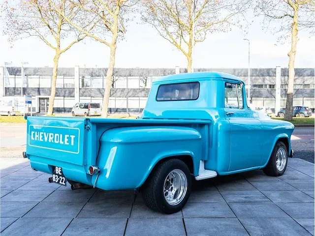 Chevrolet 3100 pick up truck automaat 1957 volledig gerestaureerd oldtimer, be-83-22 - afbeelding 39 van  43