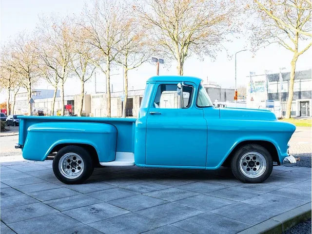 Chevrolet 3100 pick up truck automaat 1957 volledig gerestaureerd oldtimer, be-83-22 - afbeelding 41 van  43