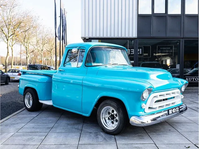 Chevrolet 3100 pick up truck automaat 1957 volledig gerestaureerd oldtimer, be-83-22 - afbeelding 42 van  43