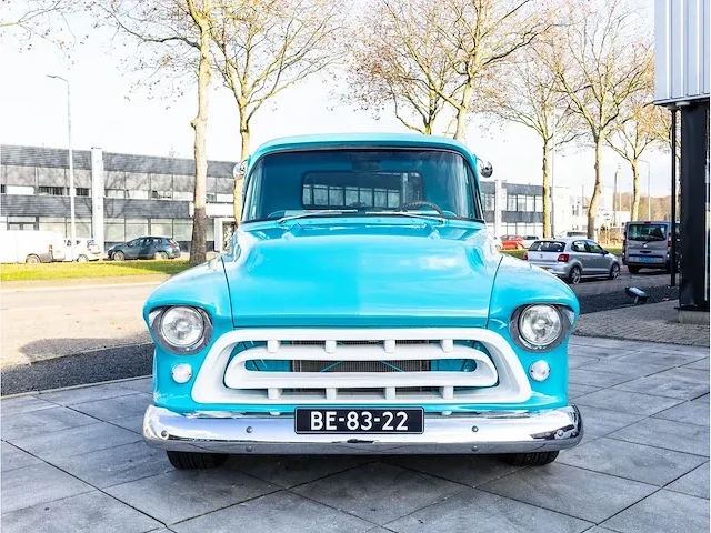 Chevrolet 3100 pick up truck automaat 1957 volledig gerestaureerd oldtimer, be-83-22 - afbeelding 43 van  43