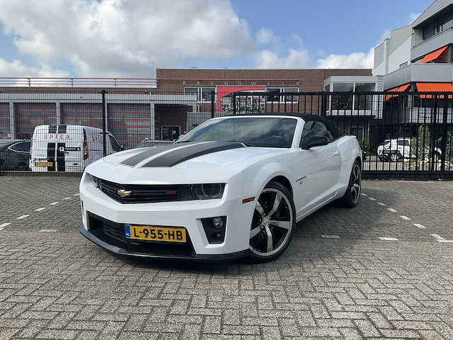 Chevrolet camaro cabriolet 6.2 automaat 2011, l-955-hb - afbeelding 1 van  28