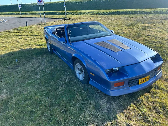 Chevrolet camaro iroc z28 convertible - afbeelding 10 van  16