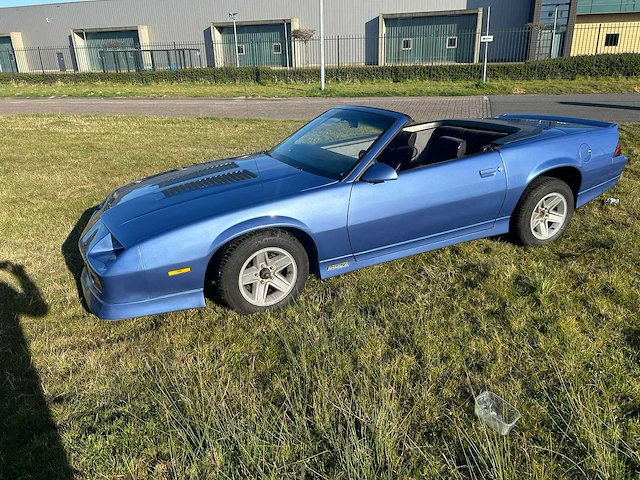 Chevrolet camaro iroc z28 convertible - afbeelding 13 van  16