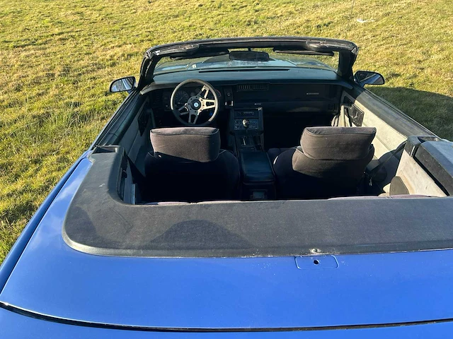 Chevrolet camaro iroc z28 convertible - afbeelding 15 van  16