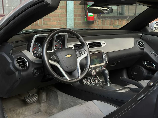 Chevrolet camaro lt 3.6 327pk 2014 cabriolet - afbeelding 11 van  40