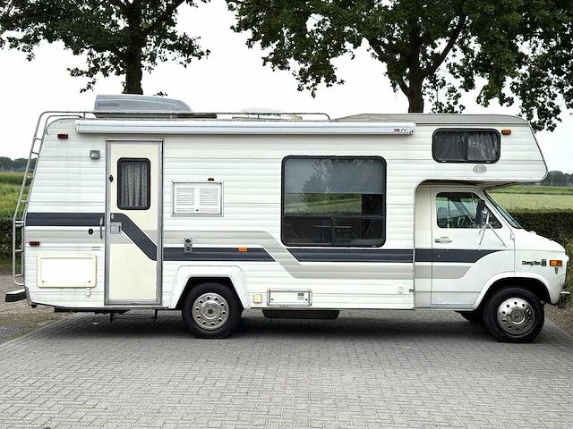 Chevrolet chevy van camper hop cap 210re kampeerwagen 1979 5.7 v8 lpg gh-29-vk - afbeelding 24 van  28