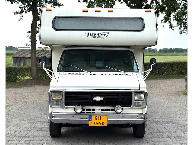 Chevrolet chevy van camper hop cap 210re kampeerwagen 1979 5.7 v8 lpg gh-29-vk - afbeelding 26 van  28