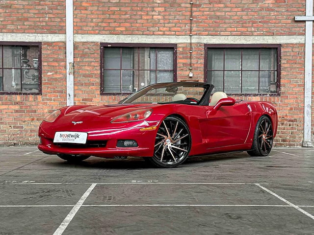 Chevrolet corvette 6.2 v8 376cu convertible 437pk 2008 youngtimer - afbeelding 23 van  40