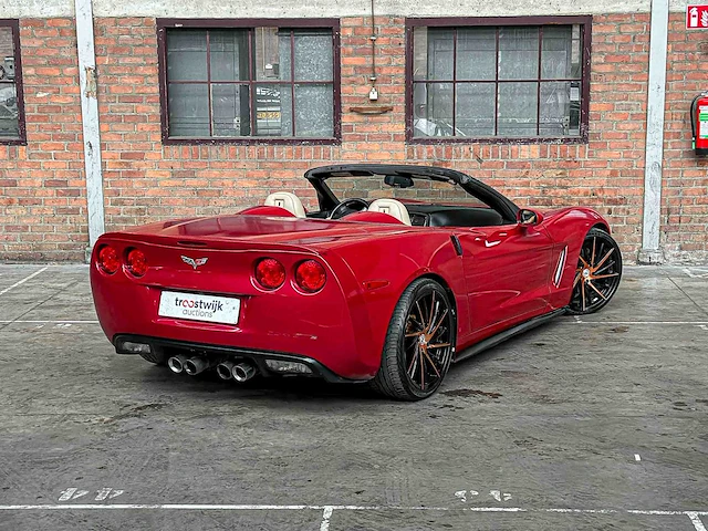 Chevrolet corvette 6.2 v8 376cu convertible 437pk 2008 youngtimer - afbeelding 5 van  40