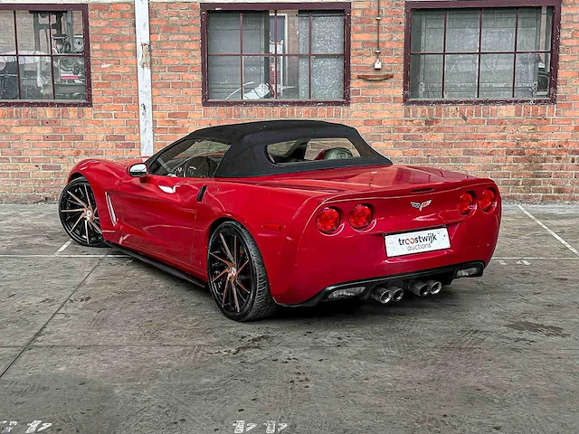 Chevrolet corvette 6.2 v8 376cu convertible 437pk 2008 youngtimer - afbeelding 11 van  40
