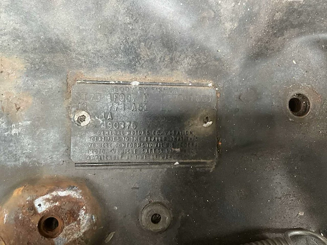 Chevrolet corvette c3 ge carrosserie - afbeelding 2 van  11