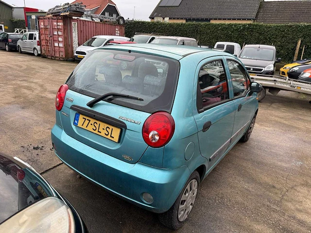 Chevrolet matiz 0.8 breeze airco 112000 km 77-sl-sl - afbeelding 4 van  10