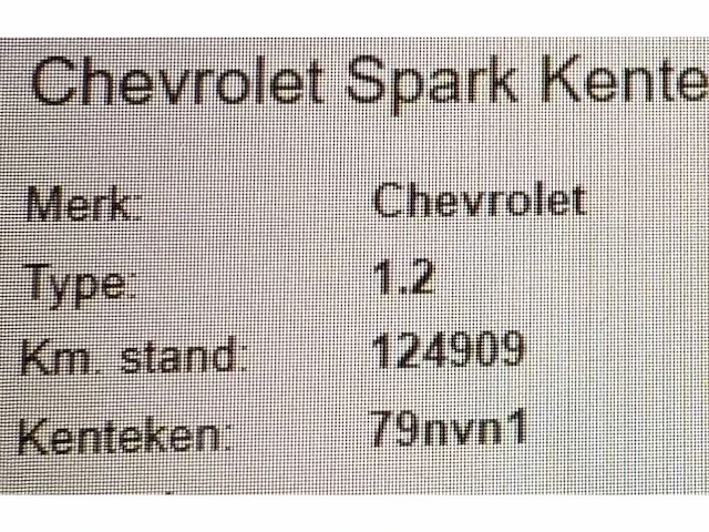 Chevrolet spark 1.2 16v lt, 79-nvn-1 - afbeelding 10 van  18
