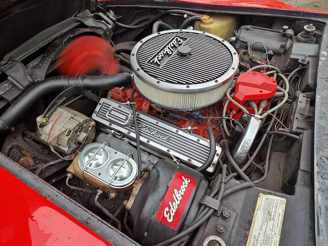 Chevrolet usa - 1975 - corvette - stingray - 1 yz 37 454 ci. - afbeelding 10 van  20