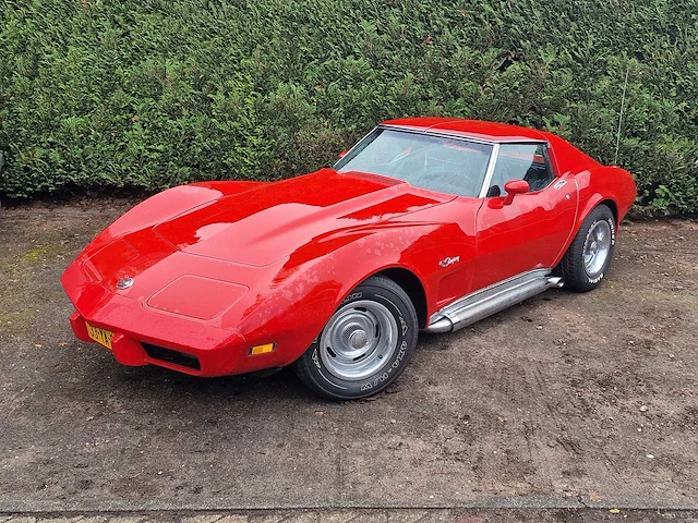 Chevrolet usa - 1975 - corvette - stingray - 1 yz 37 454 ci. - afbeelding 1 van  20
