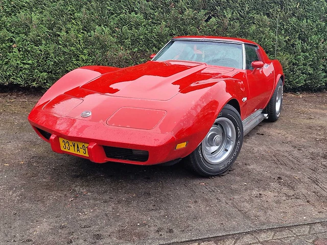 Chevrolet usa - 1975 - corvette - stingray - 1 yz 37 454 ci. - afbeelding 14 van  20