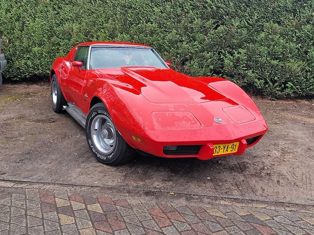 Chevrolet usa - 1975 - corvette - stingray - 1 yz 37 454 ci. - afbeelding 17 van  20