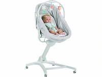 Chicco baby hug 4-in-1 wieg - met speelboog - babygym - inclusief wiegmatras - glacial - afbeelding 3 van  6