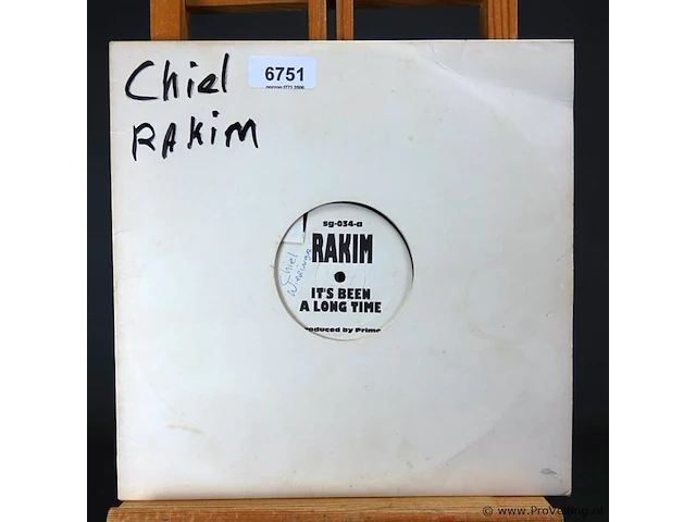 Chiel rakim. it's been a long time - afbeelding 1 van  2