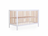 Childhome cot 97 - babybed 120x60cm wit naturel - afbeelding 1 van  4