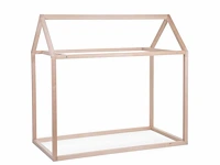 Childhouse bedframe 70x140cm huis naturel - afbeelding 1 van  3