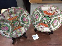 Chinese borden met staander 2stuks - afbeelding 1 van  3