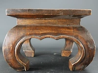 Chinese houten kruk - afbeelding 4 van  5