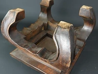 Chinese houten kruk - afbeelding 5 van  5