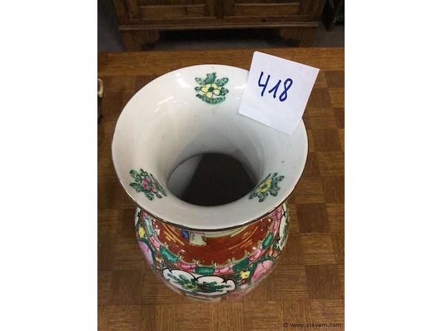 Chinese vaas - afbeelding 3 van  4