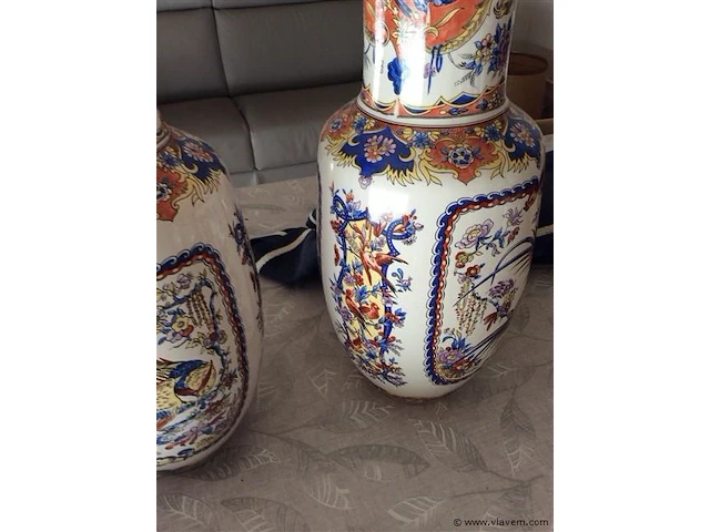 Chinese vazen 2stuks - afbeelding 3 van  3