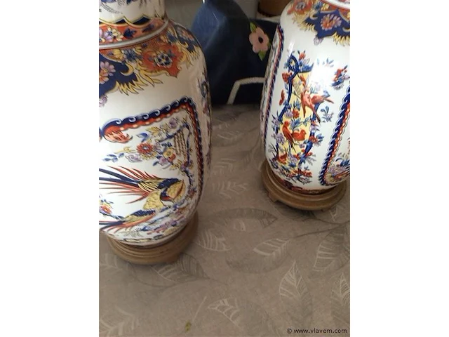 Chinese vazen 2stuks - afbeelding 2 van  2