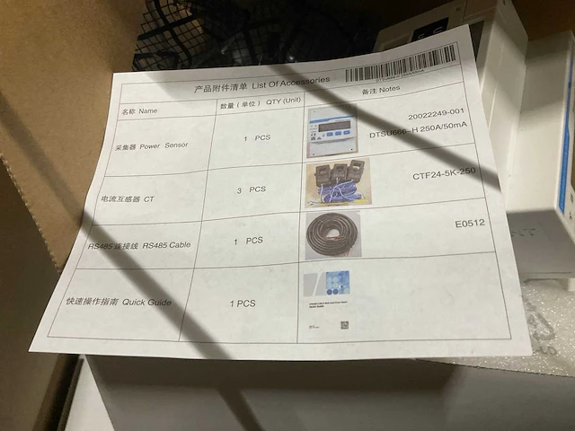 Chint ddsu666-h smart power sensor (6x) - afbeelding 3 van  6