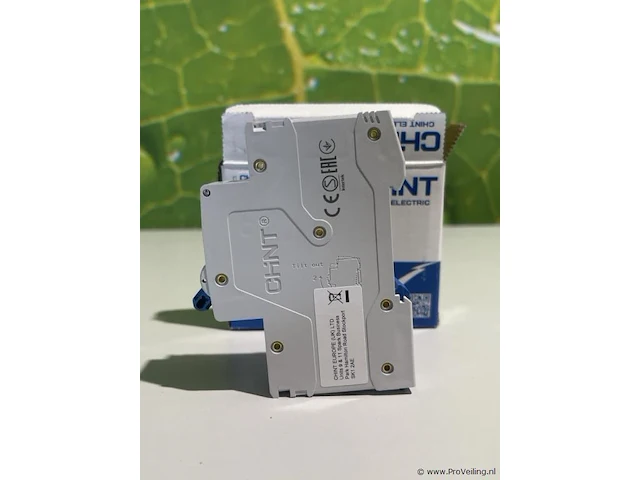 Chint electric 1-fase, 1 polig+nul 20a b-kar 30ma - 10 stuks - afbeelding 2 van  6