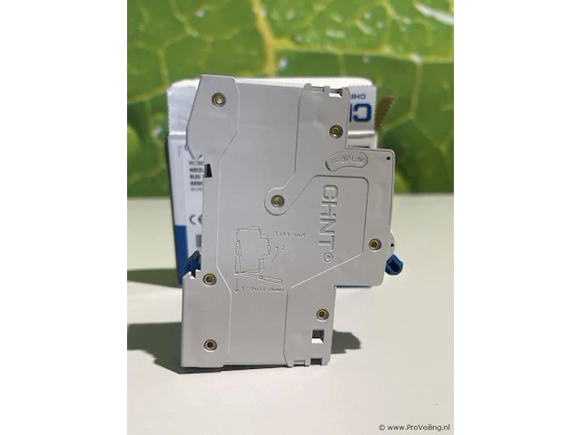 Chint electric 1-fase, 1 polig+nul 20a b-kar 30ma - 10 stuks - afbeelding 4 van  6