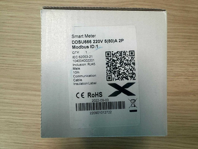 Chint kwh meter 100a modbus 1 fase - afbeelding 3 van  3