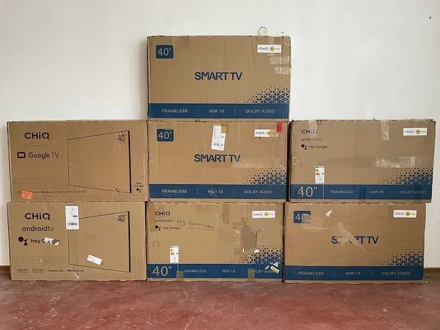 Chiq 40 inch televisie (7x) - afbeelding 1 van  23