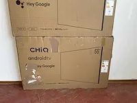 Chiq 55 inch televisie (2x) - afbeelding 6 van  13