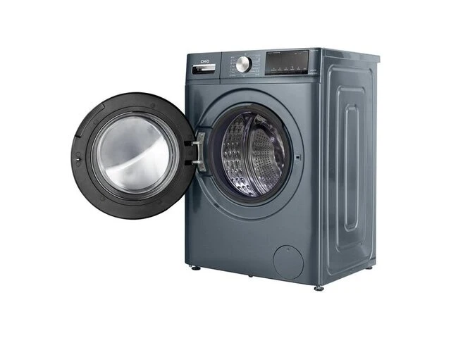 Chiq compacte wasmachine - 8kg capaciteit - 1400 tpm - energieklasse b - stoom- & snelwasfunctie - kinderslot - afbeelding 2 van  8