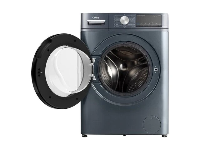 Chiq compacte wasmachine - 8kg capaciteit - 1400 tpm - energieklasse b - stoom- & snelwasfunctie - kinderslot - afbeelding 4 van  8