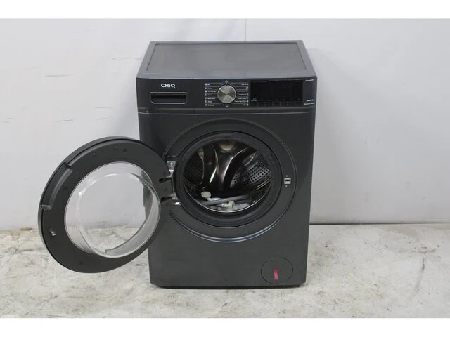 Chiq compacte wasmachine - 8kg capaciteit - 1400 tpm - energieklasse b - stoom- & snelwasfunctie - kinderslot - afbeelding 7 van  8