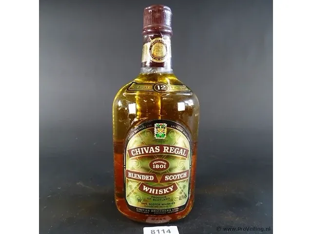 Chivas regal wiskey 12 years 1,75 liter - afbeelding 1 van  5