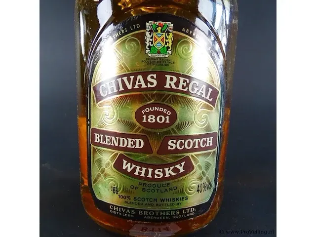 Chivas regal wiskey 12 years 1,75 liter - afbeelding 2 van  5